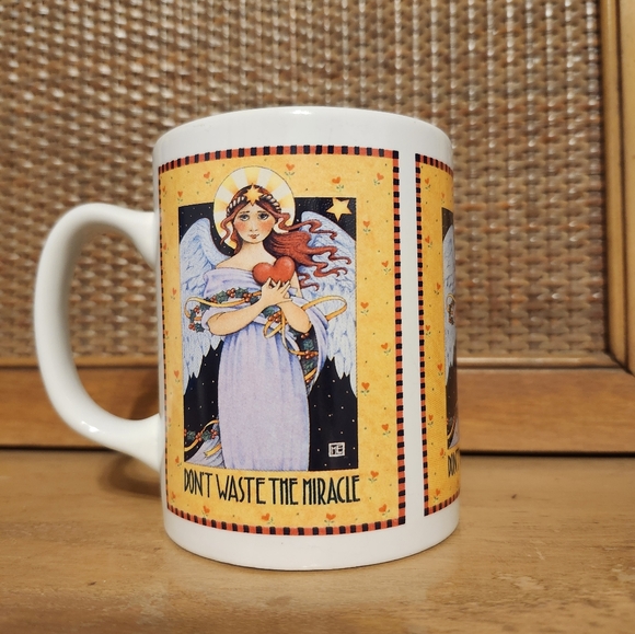 Vintage Mary Engelbreit 1993 Miracle Mug - Picture 2 of 5